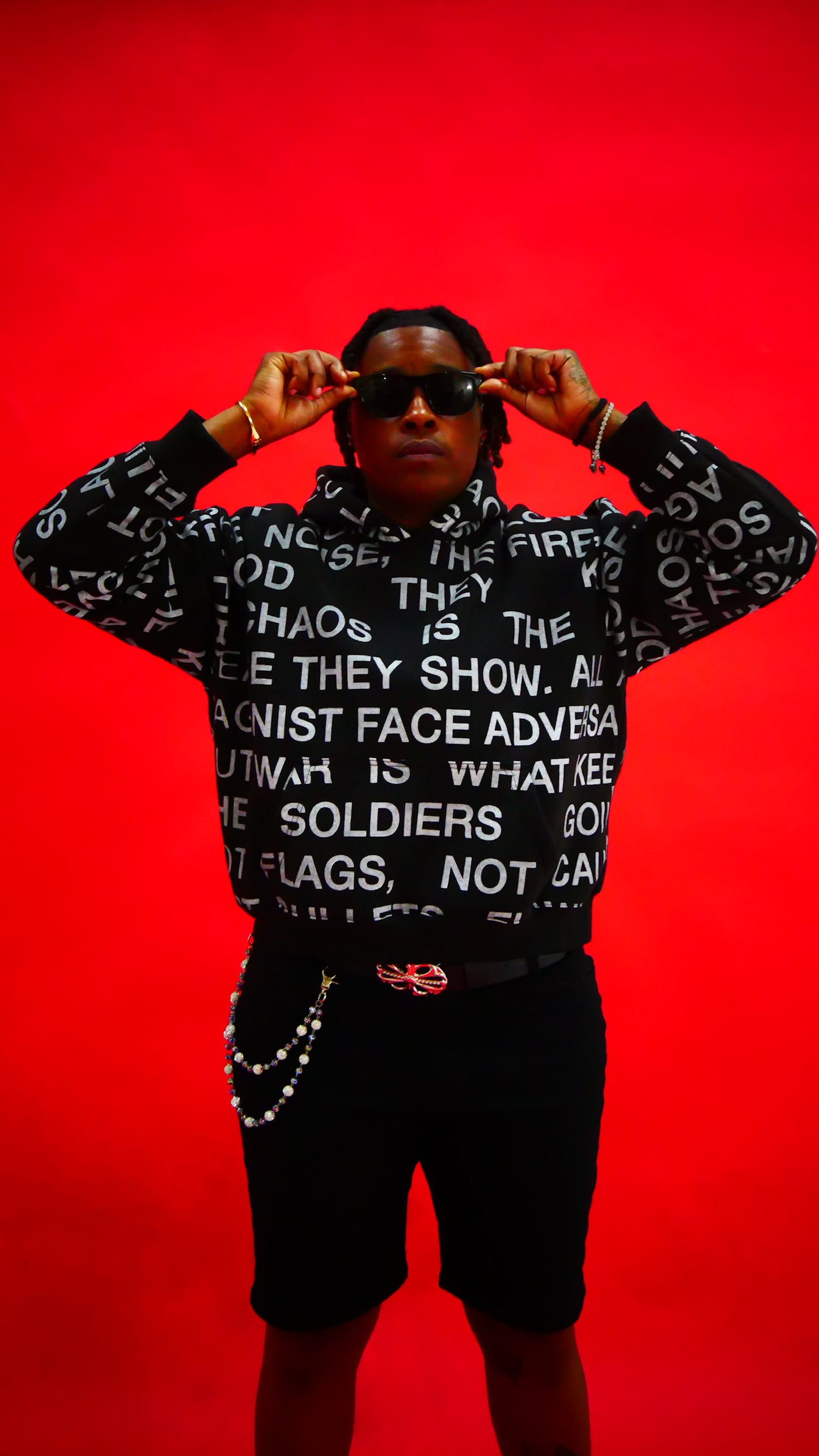 PEACE AND CHAOS HOODIE