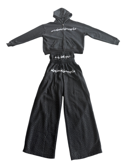BLACK ICE RHINESTONE SET