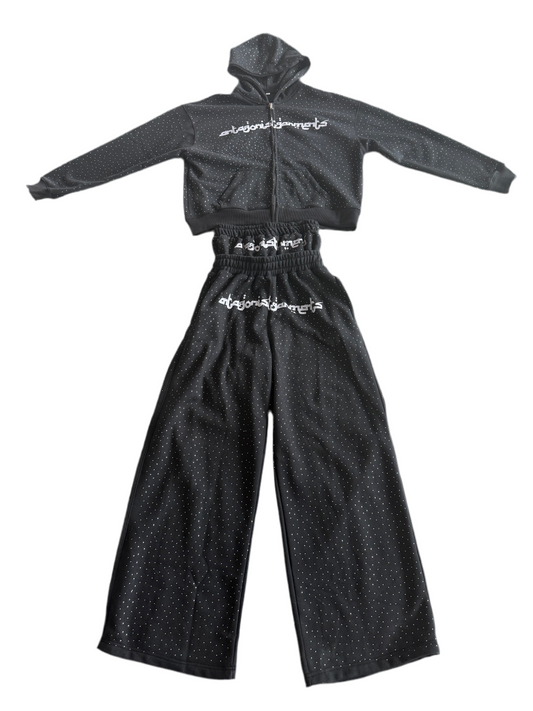 BLACK ICE RHINESTONE SET